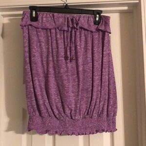 Strapless shirt-worn once ✨